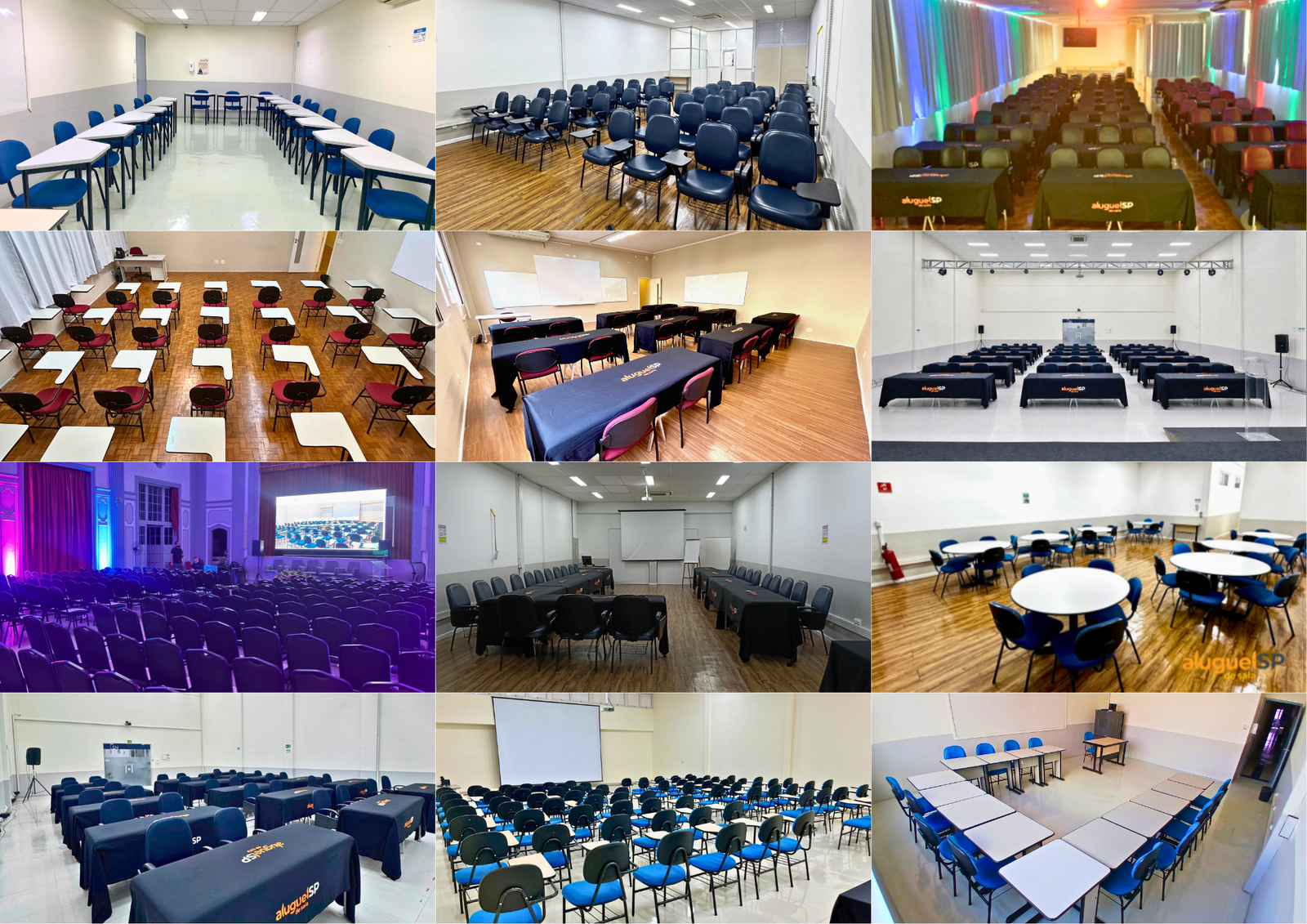Diferentes layouts para eventos: conheça a flexibilidade que só o Aluguel de Sala SP oferece