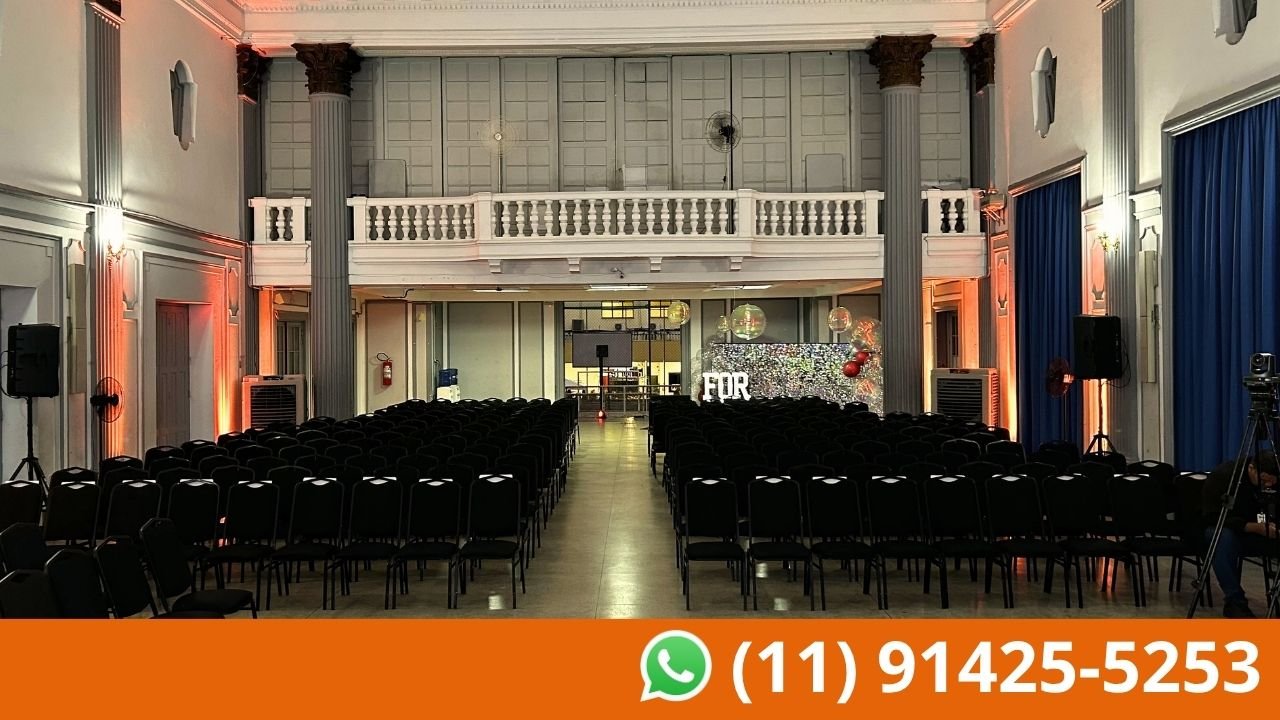 Teatro para eventos em São Paulo: espaço para até 350 pessoas na Bela Vista